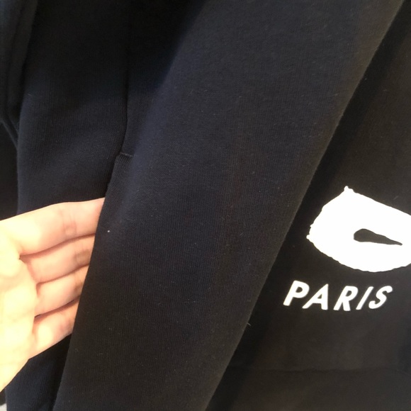 Kenzo Black Signature Logo Hoodie - Picture 7 of 8